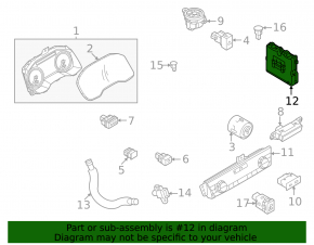 AMPLIFIER-CONTROL,AIR CONDITIONER Nissan Rogue 21-22