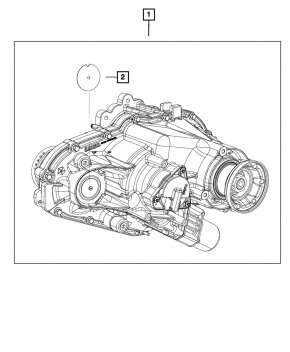 Раздатка Jeep Grand Cherokee WK2 11-22 2212 2 speed