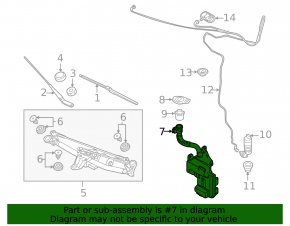 Бачок омывателя Audi A3 22-26