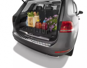 Коврик багажника ткань VW Touareg 11-17 черная