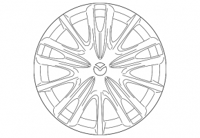 Диск колесный R17 x 7J Mazda CX-5 17-21