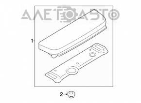 Стоп сигнал Ford Transit Connect MK2 13-23