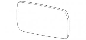 Element oglindă dreapta pentru BMW 5 F10 11-16, încălzit
