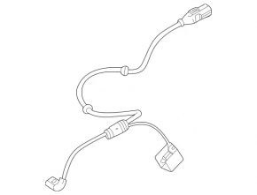 Провод электро ручника задний правый Mercedes W167 GLE 350 450 20-26