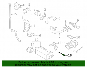 Лямбда-зонд первый Subaru Outback 20-23 2.5