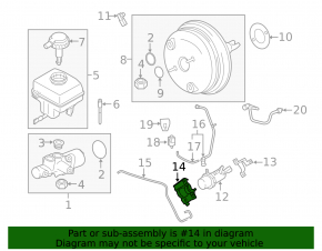 Кронштейн вакуумного насоса BMW X5 F15 16-18 plug-in