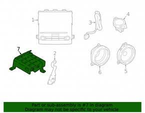 Amplificator Subaru Impreza 17- GK