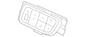 Блок кнопок Hyundai Santa FE 19-20 надлом защелки