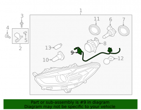 Проводка подкапотная с блоком предохранителей Ford Fusion mk5 13 1.6Т