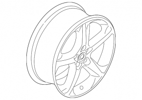 Диск колесный R18 5*108 Ford Fusion mk5 13-16 тип 3