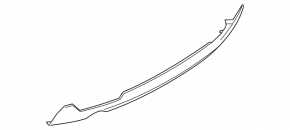 Губа заднего бампера BMW 4 F32/33/36 14-19 под 1 выхлоп, M Pack