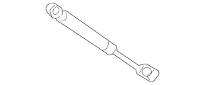 Amortizor pentru mecanism rabatabil al plafonului, stanga BMW 4 F33 14-20 decapotabil, mic