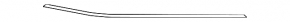 Молдинг дверь-стекло центральный передний левый Nissan Murano z52 15-24 хром