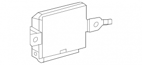 COMPUTER, MULTIPLEX NETWORK REAR DOOR Lexus RX350 RX450h 16-22