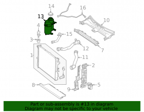 Vas de expansiune răcire Mercedes Clasa C W206 300 22-25