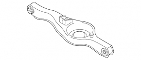 Цапфа задняя правая Mazda CX-7 06-12 с датчиком АБС