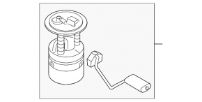 Топливный насос бензонасос Nissan Murano z52 15-24