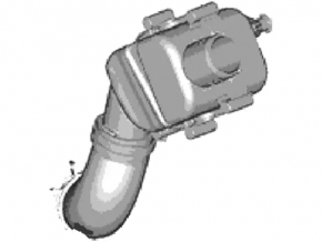 Резонатор Ford Fusion mk5 13-16 2.0T