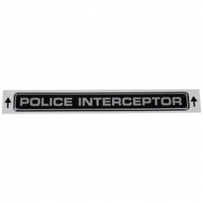 Эмблема надпись POLICE INTERCEPTOR двери багажника Ford Explorer 16-19