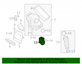 Расходомер воздуха Audi A4 B8 08-16 2.0T