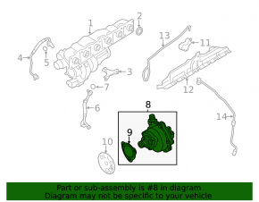 Вакуумный насос BMW X5 E70 07-13 3.0