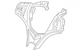 Кнопки управления на руле Acura MDX 14-20