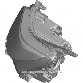 Фара передняя левая в сборе Chevrolet Equinox 18-21 ксенон