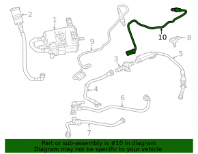 Лямбда-зонд второй BMW F30 17-18 B46