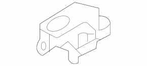 Кронштейн отбойника капота правый Volkswagen ID.4 21-26
