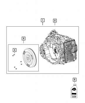 АКПП в сборе Jeep Cherokee KL 14-15 3.2 948TE FWD 43к