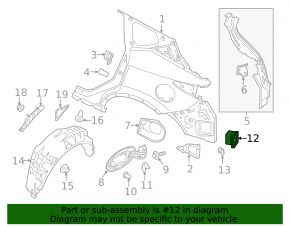 Scut ventilație stânga Nissan Murano 15-24