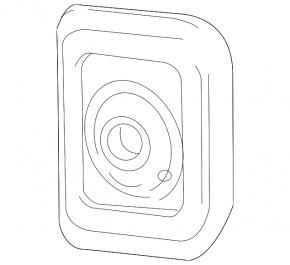Element oglindă dreapta pentru Toyota FJ Cruiser 2007-2014