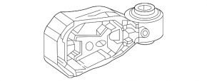 Подушка двигателя верхняя Mercedes A-class V177 19-22 M260