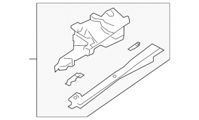 Sfert dreapta fata Mazda 3 19-