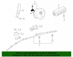 Проводка airbag в руль Volkswagen ID.4 21-26