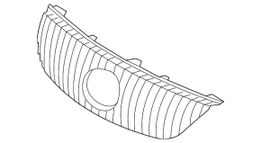 Решетка радиатора grill Lexus IS250 IS300 IS350 11-13