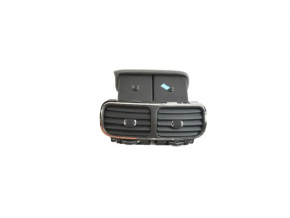 Conducta de aer Torpedo central Dodge Journey 11 - negru cu crom