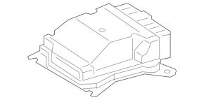Модуль srs airbag компьютер подушек безопасности Mercedes A-class V177 19-22
