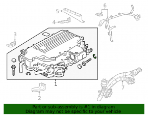 Инвертор Honda Accord 13-15 hybrid дорест