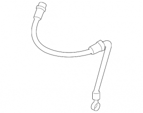 Furtun de frână față stânga Mitsubishi Outlander Sport ASX 10-17