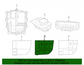 Кнопка контроль спуска BMW X5 G05 19-26
