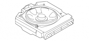 Сабвуфер правый BMW X1 F48 16-22 Hi-Fi