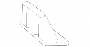 Ручка крышки багажника внутренняя Mercedes C-class W205 15-21