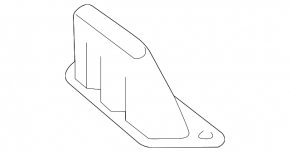 Ручка крышки багажника внутренняя Mercedes C-class W205 15-21