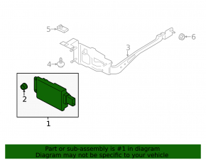 Радар круиз Ford Mustang mk6 15-18