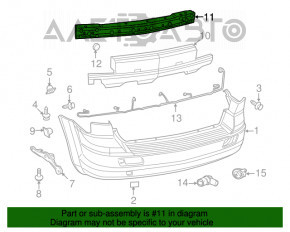 Amplificatorul de bara spate Dodge Journey 11-