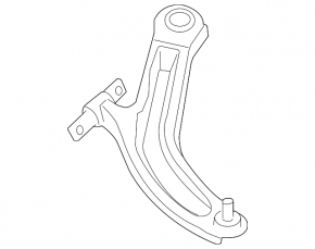 Braț de control inferior față stânga Nissan Rogue 14-20