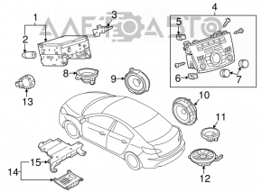 Усилитель аудио Mazda3 MPS 09-13