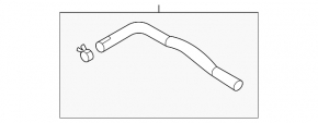 Ornament grilă radiator superioară Mazda CX-50 23-26