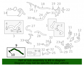 Ornament grilă radiator superioară Mazda CX-50 23-26